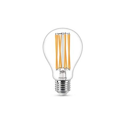 Philips LEDclassic LED lamp vervangt 150 W, E27, A60, warm wit (2700 Kelvin), 2452 lumen, transparant Lumière blanche chaude 2700 K, style vintage, technologie EyeComfort, remplace les anciennes ampoules de 150 W Philips LEDclassic LED lamp vervangt 150 W, E27, A60, warm wit (2700 Kelvin), 2452 lumen, transparant Lumière blanche chaude 2700 K, style vintage, technologie EyeComfort, remplace les anciennes ampoules de 150 W