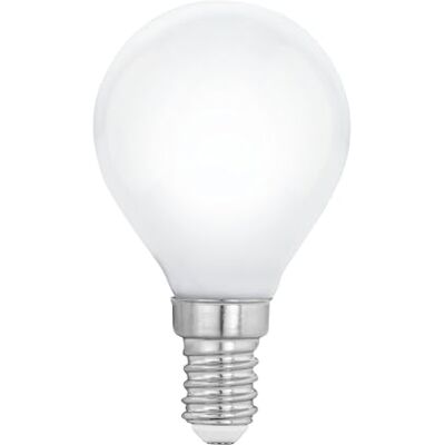 EGLO Ledlamp, E14, druppelvorm, Milky, dimbaar, van ondoorzichtig glas EGLO Ledlamp, E14, druppelvorm, Milky, dimbaar, van ondoorzichtig glas
