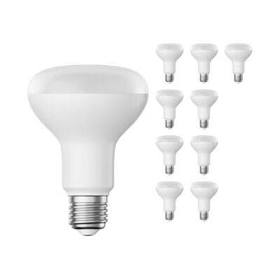 ledscom.de 10 x E27 ledlampen, R80, warmwit (2700 K), 10 W, 935 lm, mat ledscom.de 10 x E27 ledlampen, R80, warmwit (2700 K), 10 W, 935 lm, mat