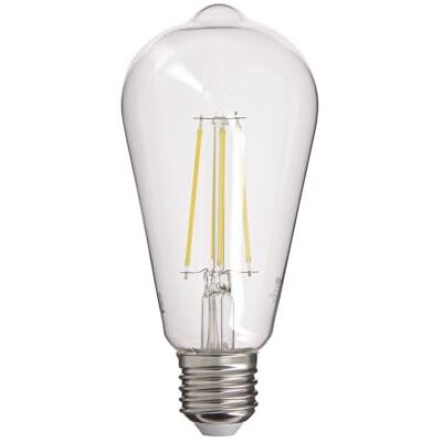 Xanlite Edison led-gloeilamp, E27-fitting, 8 W cons. (75 W elk), 1055 lumen, neutraal wit licht Xanlite Edison led-gloeilamp, E27-fitting, 8 W cons. (75 W elk), 1055 lumen, neutraal wit licht