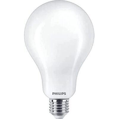 Philips LED-lamp, standaard, reus, E27, 200 W, warmwit, mat, glas Philips LED-lamp, standaard, reus, E27, 200 W, warmwit, mat, glas