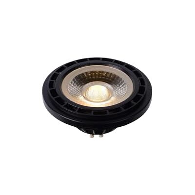 LUCIDE ES111 ledlamp Ø 11 cm led dim to warm GU10-1 x 12 W 2200 K/3000 K zwart LUCIDE ES111 ledlamp Ø 11 cm led dim to warm GU10-1 x 12 W 2200 K/3000 K zwart