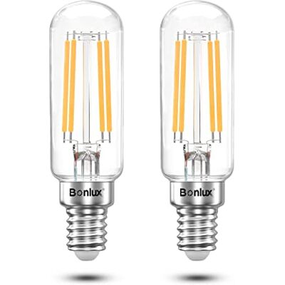 Bonlux E14 Ledlamp voor afzuigkap, 4 W, warmwit, 2700 K, 4 W, komt overeen met de lamp van de afzuigkap, 40 W Bonlux E14 Ledlamp voor afzuigkap, 4 W, warmwit, 2700 K, 4 W, komt overeen met de lamp van de afzuigkap, 40 W