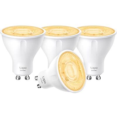 Tapo Intelligente wifi-gloeilamp, G10 ledlamp, warm wit, 2700 K, dimbare wifi-lamp, 350 lumen, 2,9 W komt overeen met 50 W, energiebesparend, compatibel met Alexa en Google Home, L610 (4 stuks) Tapo Intelligente wifi-gloeilamp, G10 ledlamp, warm wit, 2700 K, dimbare wifi-lamp, 350 lumen, 2,9 W komt overeen met 50 W, energiebesparend, compatibel met Alexa en Google Home, L610 (4 stuks)