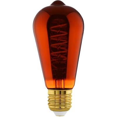 EGLO Ledlamp, E27, dimbaar, vintage spiraal, Edison-lamp EGLO Ledlamp, E27, dimbaar, vintage spiraal, Edison-lamp