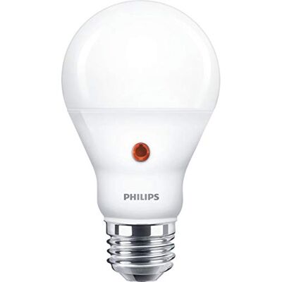 Philips LED-lamp met Daglicht Sensor Warmwit licht E27 60 W Mat -Energiezuinige LED-verlichting Philips LED-lamp met Daglicht Sensor Warmwit licht E27 60 W Mat -Energiezuinige LED-verlichting