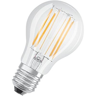 OSRAM ledlamp E27, koud wit, 4000 K, 7,50 W, vervanging voor 75 W gloeilamp, transparant, LED BASE CLASSIC A Set, 3 stuks, koud wit OSRAM ledlamp E27, koud wit, 4000 K, 7,50 W, vervanging voor 75 W gloeilamp, transparant, LED BASE CLASSIC A Set, 3 stuks, koud wit