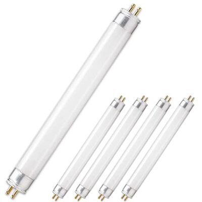 CLAR TL-buizen, T5 buis 6 W, fluorescerende buizen 6W T5, fluorescerende lamp, miniatuurbuizen, T5 LD lamp (6 watt T5, pak 5) CLAR TL-buizen, T5 buis 6 W, fluorescerende buizen 6W T5, fluorescerende lamp, miniatuurbuizen, T5 LD lamp (6 watt T5, pak 5)