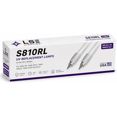 LSE Lighting Sterilight S810RL UV-lamp voor S8Q-PA, S8Q-PA/2 S8Q, S8Q/2, S8Q/2, S8Q-GOLD LSE Lighting Sterilight S810RL UV-lamp voor S8Q-PA, S8Q-PA/2 S8Q, S8Q/2, S8Q/2, S8Q-GOLD
