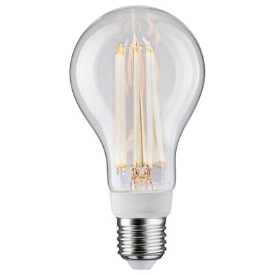 Paulmann LED-lamp 28817-230V 2000lm 15W dimbaar warm wit transparant glazen verlichting 2700K E27 Paulmann LED-lamp 28817-230V 2000lm 15W dimbaar warm wit transparant glazen verlichting 2700K E27