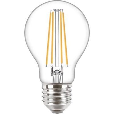 Philips Corepro Ledlamp, E27, helder, 8,5 W, 1055 lm, 827 zeer warm wit, komt overeen met 75 W Philips Corepro Ledlamp, E27, helder, 8,5 W, 1055 lm, 827 zeer warm wit, komt overeen met 75 W