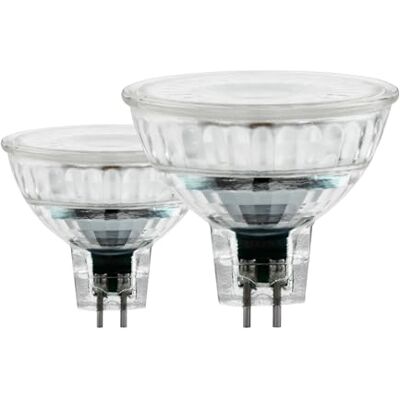 EGLO 2 stuks GU5,3 ledlampen, reflectorlampen, spots 5,2 watt elk (komt overeen met 50 watt), 450 lumen, warmwit, 2700 Kelvin, MR16, Ø 5 cm EGLO 2 stuks GU5,3 ledlampen, reflectorlampen, spots 5,2 watt elk (komt overeen met 50 watt), 450 lumen, warmwit, 2700 Kelvin, MR16, Ø 5 cm