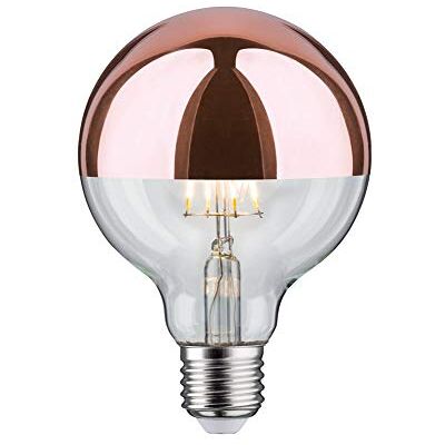 Paulmann G95-7W LED-gloeidraadlamp, hoofdspiegel, koper, 2700 K, warm wit, E27 Paulmann G95-7W LED-gloeidraadlamp, hoofdspiegel, koper, 2700 K, warm wit, E27