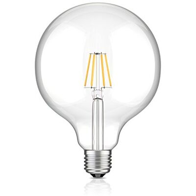 ledscom.de Ledlamp E27, G125, warmwit (2700 K), 7,5 W, 838 lm ledscom.de Ledlamp E27, G125, warmwit (2700 K), 7,5 W, 838 lm