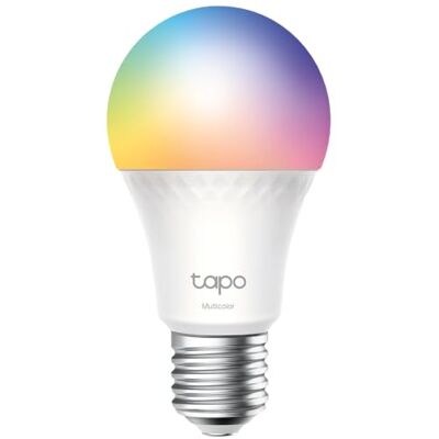 Tapo Matter wifi-slimme gloeilamp, E27, meerkleurig, 2500 K-6500 K, 8,6 W, 1055 lm, compatibel met Alexa, Google Home en Apple Home, spraakbediening, energiebesparend, L535E Tapo Matter wifi-slimme gloeilamp, E27, meerkleurig, 2500 K-6500 K, 8,6 W, 1055 lm, compatibel met Alexa, Google Home en Apple Home, spraakbediening, energiebesparend, L535E