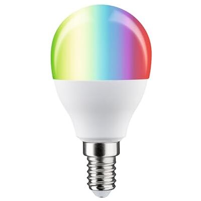 Paulmann 29150 Standaard 230 V Smart Home Zigbee LED sferische E14 470lm 5W RGBW+ dimbare matte lamp Paulmann 29150 Standaard 230 V Smart Home Zigbee LED sferische E14 470lm 5W RGBW+ dimbare matte lamp