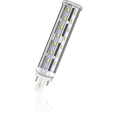 Bonlux 13 W G24 PLC lamp koud wit 6000 K 360 graden universeel G24d G24q 2-polig 4-polige basis vervanging van 30 W halogeenlamp voor thuis, school, kantoor, hal, restaurant Bonlux 13 W G24 PLC lamp koud wit 6000 K 360 graden universeel G24d G24q 2-polig 4-polige basis vervanging van 30 W halogeenlamp voor thuis, school, kantoor, hal, restaurant