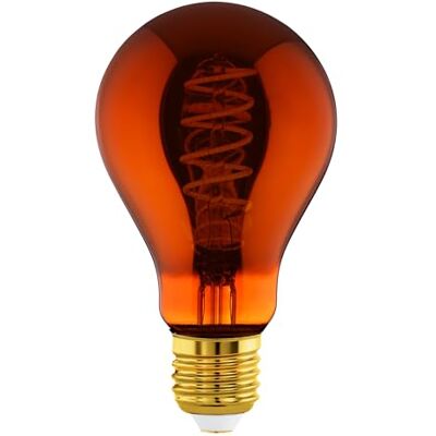 EGLO Ledlamp, E27, dimbaar, vintage spiraal, Edison-lamp EGLO Ledlamp, E27, dimbaar, vintage spiraal, Edison-lamp