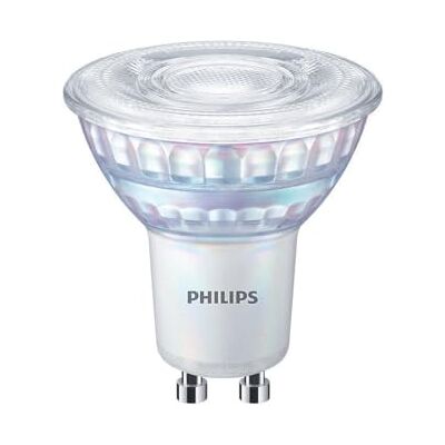 Philips Ledlamp, GU10, 80 W, warmwit, dimbaar, glas Philips Ledlamp, GU10, 80 W, warmwit, dimbaar, glas