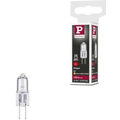 Paulmann 84398 halogeen Backofen G4 10 W 100 lm dimbaar 9 mm helder 12 V glas 2700 K warm wit Paulmann 84398 halogeen Backofen G4 10 W 100 lm dimbaar 9 mm helder 12 V glas 2700 K warm wit