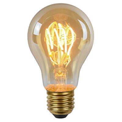 LUCIDE 49042/04/62 gloeilamp, glas, E27, 4 W, amber LUCIDE 49042/04/62 gloeilamp, glas, E27, 4 W, amber
