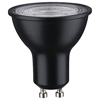 Paulmann 28754 LED-reflectorlamp, RAL9004, 7 watt, dimbaar, matzwart, efficiënt licht, neutraal wit, 4000 K, GU10 Paulmann 28754 LED-reflectorlamp, RAL9004, 7 watt, dimbaar, matzwart, efficiënt licht, neutraal wit, 4000 K, GU10
