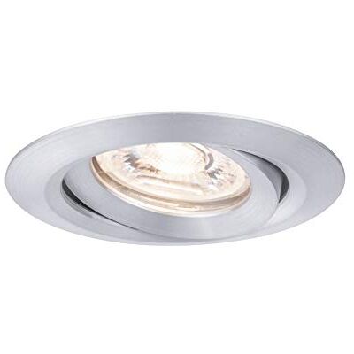 Paulmann Nova 94296 Mini LED inbouwspot rond draaibaar 1 x 4 Watt aluminium warm wit 2700K Paulmann Nova 94296 Mini LED inbouwspot rond draaibaar 1 x 4 Watt aluminium warm wit 2700K