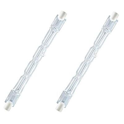 LEDLUX 2 stuks Halogeen Dimbare R7S Witte Lampen (118mm, 120w 2250lm) LEDLUX 2 stuks Halogeen Dimbare R7S Witte Lampen (118mm, 120w 2250lm)
