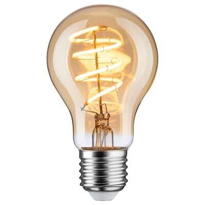 Paulmann Led-lamp, 28952, vintage, AGL, 5 W, dimbaar, goudkleurig, 2500 K, goudkleurig licht, E27 Paulmann Led-lamp, 28952, vintage, AGL, 5 W, dimbaar, goudkleurig, 2500 K, goudkleurig licht, E27