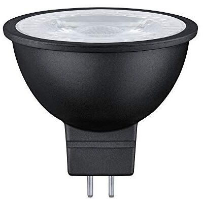 Paulmann 28872 Led-reflectorlamp, GU5,3, 12 V, 445 lm, 6,5 W, 4000 K, matzwart, dimbaar, lampen Paulmann 28872 Led-reflectorlamp, GU5,3, 12 V, 445 lm, 6,5 W, 4000 K, matzwart, dimbaar, lampen