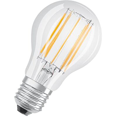 OSRAM Superstar dimbare ledlamp met bijzonder hoge kleurweergave (CRI90), E27-basis, filament-look, warm wit (2700 K), 1521 lumen, vervanging van 100 W, gloeilampen, 1 verpakking OSRAM Superstar dimbare ledlamp met bijzonder hoge kleurweergave (CRI90), E27-basis, filament-look, warm wit (2700 K), 1521 lumen, vervanging van 100 W, gloeilampen, 1 verpakking