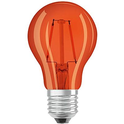 OSRAM LED-lamp Fitting: E27 Oranje 1500K 2,50W komt overeen met 15W helder LED STAR DECO CLASSIC A OSRAM LED-lamp Fitting: E27 Oranje 1500K 2,50W komt overeen met 15W helder LED STAR DECO CLASSIC A
