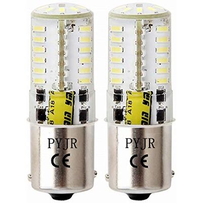 PYRJIN P21W 1156 Ba15S 12V 5W Auto ledlampen, enkel Contact Basis, koel wit 6000K 500 lm voor auto, aanhangwagen, camper, boot, werflicht, remindicator en achteruitrijlicht (set van 2) PYRJIN P21W 1156 Ba15S 12V 5W Auto ledlampen, enkel Contact Basis, koel wit 6000K 500 lm voor auto, aanhangwagen, camper, boot, werflicht, remindicator en achteruitrijlicht (set van 2)