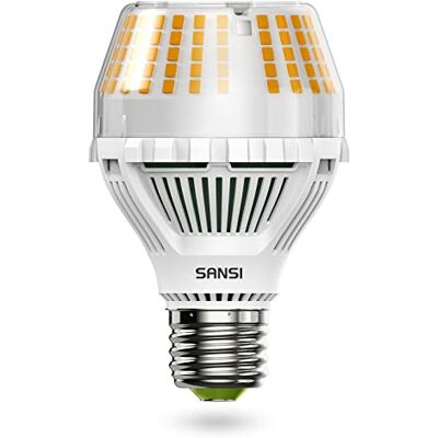 SANSI Ledlamp, E27, dimbaar, 17 W, warmwit, 3000 K, gloeilamp, 150 W, komt overeen met krachtige lamp 2500 lm, met stralingshoek 270 graden, voor garage, keuken, slaapkamer, oprit, 1 stuk SANSI Ledlamp, E27, dimbaar, 17 W, warmwit, 3000 K, gloeilamp, 150 W, komt overeen met krachtige lamp 2500 lm, met stralingshoek 270 graden, voor garage, keuken, slaapkamer, oprit, 1 stuk