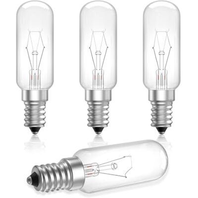 Bonlux Set van 4 schroeflampen voor afzuigkap 28 W Lamp voor afzuigkap Kookplaatlamp Kleine schroefbasis SES E14 Lamp T25 Warm wit 2700K Bonlux Set van 4 schroeflampen voor afzuigkap 28 W Lamp voor afzuigkap Kookplaatlamp Kleine schroefbasis SES E14 Lamp T25 Warm wit 2700K