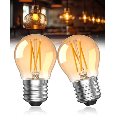Lamptobe Ledlamp, E27, warm wit, 2700 K, 4 W, E27, vintage, voor retroverlichting in hotel, café, huis, bar, 2 stuks Lamptobe Ledlamp, E27, warm wit, 2700 K, 4 W, E27, vintage, voor retroverlichting in hotel, café, huis, bar, 2 stuks