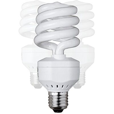 Walimex Pro Walimex 3 x 25 W spiraaldaglichtlamp, daglicht, spaarlamp, E27-fitting, 5500 K daglicht, 25 W komt overeen met 150 W gloeilamp, voor softbox en reflector Walimex Pro Walimex 3 x 25 W spiraaldaglichtlamp, daglicht, spaarlamp, E27-fitting, 5500 K daglicht, 25 W komt overeen met 150 W gloeilamp, voor softbox en reflector