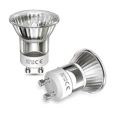 DoRight 35 W Gu10 halogeenlampen, Mr11 halogeen Mini Gu10, 35 W, lavalamp, 360 lm, dimbaar, halogeen, reflectorlamp voor lavalamp, diameter 35 mm, warm wit, 2800 K, 2 stuks DoRight 35 W Gu10 halogeenlampen, Mr11 halogeen Mini Gu10, 35 W, lavalamp, 360 lm, dimbaar, halogeen, reflectorlamp voor lavalamp, diameter 35 mm, warm wit, 2800 K, 2 stuks