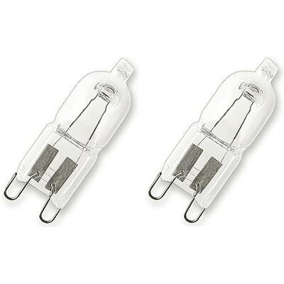 OSRAM Halopin 66748 Set van 2 dimbare G9 halogeenlampen 48W 230V 740lm warm wit OSRAM Halopin 66748 Set van 2 dimbare G9 halogeenlampen 48W 230V 740lm warm wit