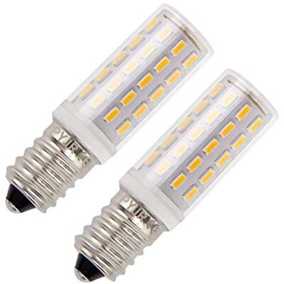 PYRJIN 2 x E14 5 W ledlamp, komt overeen met 45 W, warm wit, 3000 K, 400 lumen, AC 220-230 V, niet dimbaar PYRJIN 2 x E14 5 W ledlamp, komt overeen met 45 W, warm wit, 3000 K, 400 lumen, AC 220-230 V, niet dimbaar