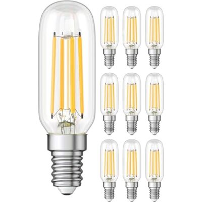 ledscom.de 10 x E14 ledlampen, T25, warmwit (2900 K), 4,2 W, 507 lm ledscom.de 10 x E14 ledlampen, T25, warmwit (2900 K), 4,2 W, 507 lm