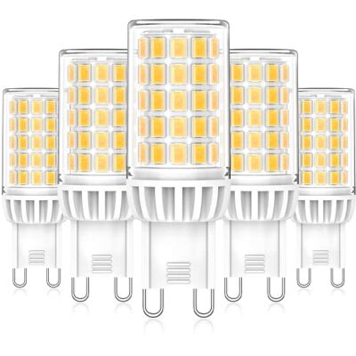 Eco.Luma Ledlamp G9, natuurwit, 4000 K, 6 W, vervanging 50 W, 60 W, halogeen, geen flikkeren, stralingshoek 360 graden, LED G9, niet dimbaar AC 220 240 V, 5 stuks, Eco.Luma Ledlamp G9, natuurwit, 4000 K, 6 W, vervanging 50 W, 60 W, halogeen, geen flikkeren, stralingshoek 360 graden, LED G9, niet dimbaar AC 220 240 V, 5 stuks,