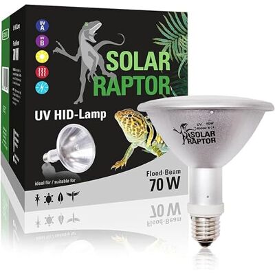 SOLAR RAPTOR Econlux SolarRaptor PAR38 HID-spot voor terrarium E27 70 W SOLAR RAPTOR Econlux SolarRaptor PAR38 HID-spot voor terrarium E27 70 W