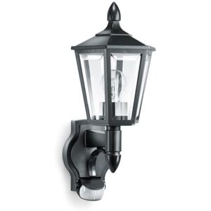 Steinel Buitenlamp L 15 S zwart, wandlamp met bewegingsmelder 180°, bereik max. 10 m, klassiek design Steinel Buitenlamp L 15 S zwart, wandlamp met bewegingsmelder 180°, bereik max. 10 m, klassiek design