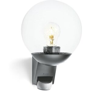 Steinel Buitenlamp met sensor L 585 S, max. 60 W, IR-sensor, registratiehoek: 180°, reikwijdte: max. 10 m, E27-fitting, IP44, antraciet Steinel Buitenlamp met sensor L 585 S, max. 60 W, IR-sensor, registratiehoek: 180°, reikwijdte: max. 10 m, E27-fitting, IP44, antraciet