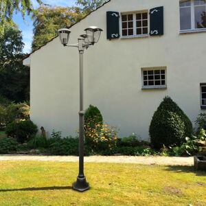 M Ledme Ronde lantaarn serie Plus 203 cm, 3 Attacchi E27, IP44 waterdicht, klassieke zwarte stijl, aciaio/PMMA, ideale verlichting door giardino of ingang (lampadine niet inbegrepen) M Ledme Ronde lantaarn serie Plus 203 cm, 3 Attacchi E27, IP44 waterdicht, klassieke zwarte stijl, aciaio/PMMA, ideale verlichting door giardino of ingang (lampadine niet inbegrepen)