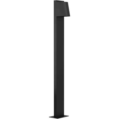 EGLO Stagnone LED buitenlantaarn, staande tuinlamp, klem zwarte metalen verlichting, paal verlichting met GU10 gloeilamp, warm wit, IP54 EGLO Stagnone LED buitenlantaarn, staande tuinlamp, klem zwarte metalen verlichting, paal verlichting met GU10 gloeilamp, warm wit, IP54