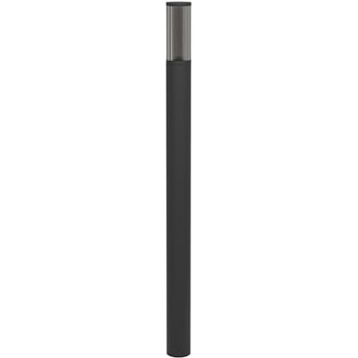 EGLO Vloerlamp voor buiten, hal, padlamp, staande buitenlamp, oprit en tuin, kunststof, zwart, fitting E27, IP54, 110 cm EGLO Vloerlamp voor buiten, hal, padlamp, staande buitenlamp, oprit en tuin, kunststof, zwart, fitting E27, IP54, 110 cm