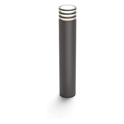 Philips Lucca sokkellamp warmwit licht zwart hoog Philips Lucca sokkellamp warmwit licht zwart hoog