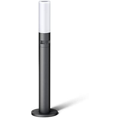 Steinel 069476 LED padlamp GL 65 S antraciet, bewegingsmelder 180°, warmwitte tuinlamp, zachte ontsteking, nachtlampje Steinel 069476 LED padlamp GL 65 S antraciet, bewegingsmelder 180°, warmwitte tuinlamp, zachte ontsteking, nachtlampje